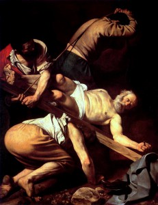 Martirio di San Pietro i Santa Maria dei Popolo.