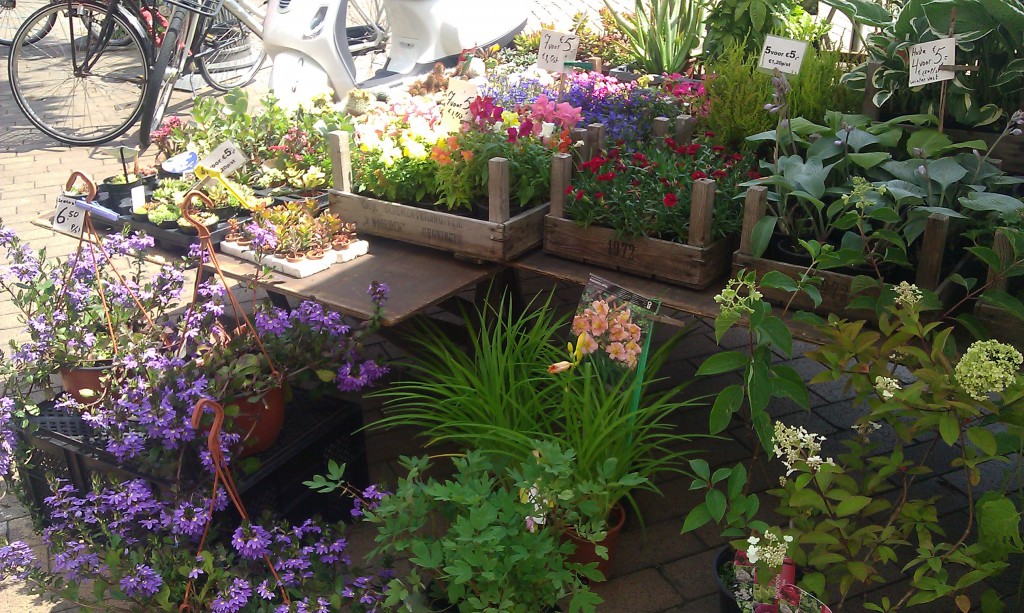Blommarknaden.